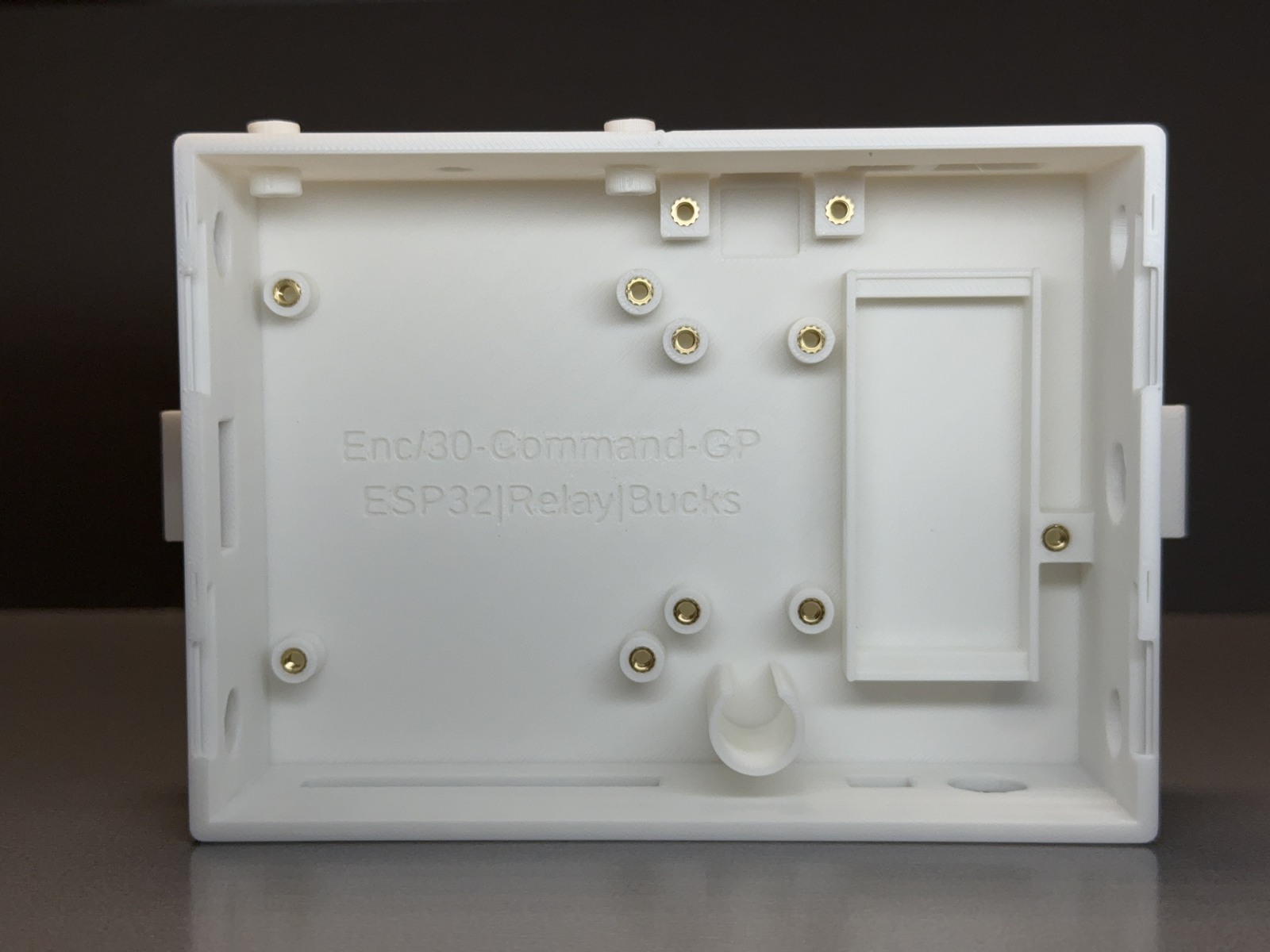 Command-GP 30 board layout and HSI mounting example