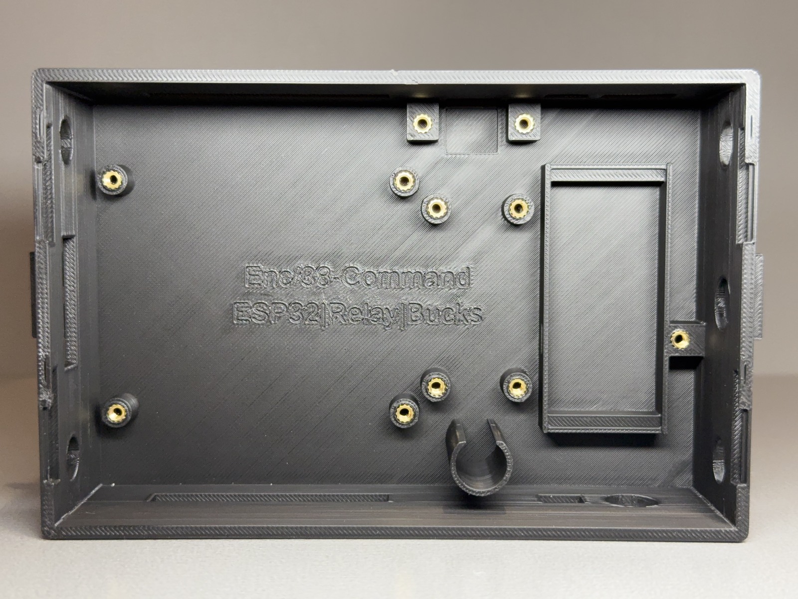Command 38 board layout and HSI mounting example