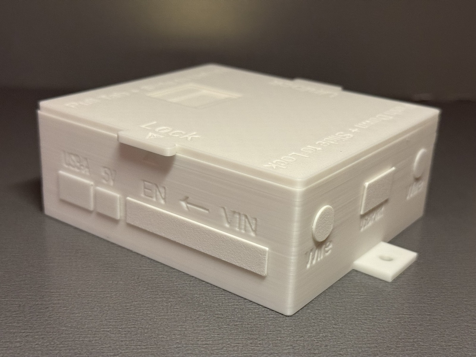 Ranger Bucks enclosure shown with lid and inserts installed